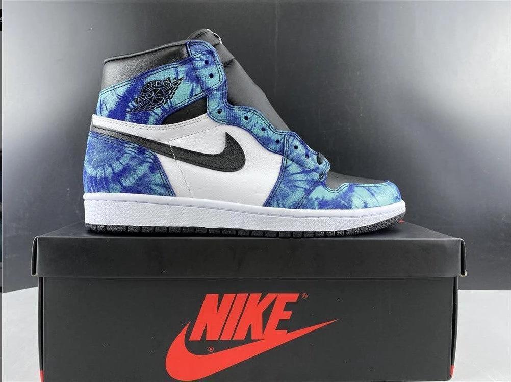 Air Jordan 1 Retro High Tie Dye (W) Shoes Sneakers by Air Jordan