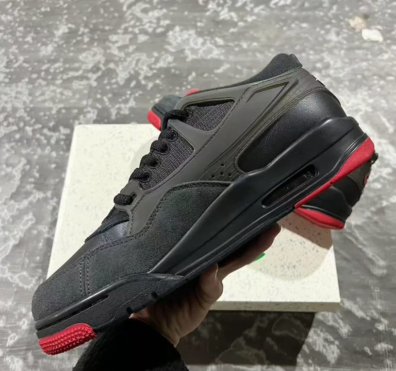 Air Jordan 4 RM Bred Shoes Sneakers by Air Jordan
