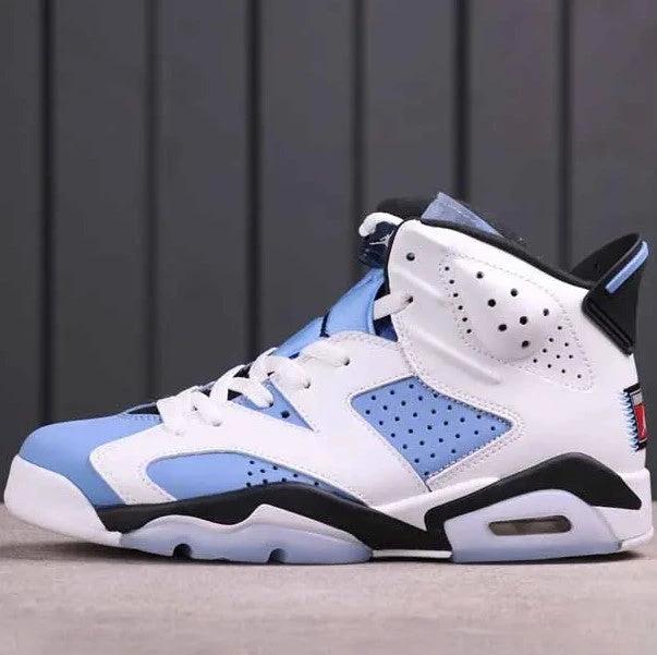Air Jordan 6 Retro UNC White Shoes Sneakers by Air Jordan