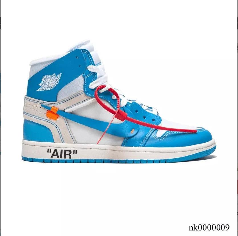Off-White x Air Jordan 1 High OG UNC Shoes Sneakers by Air Jordan