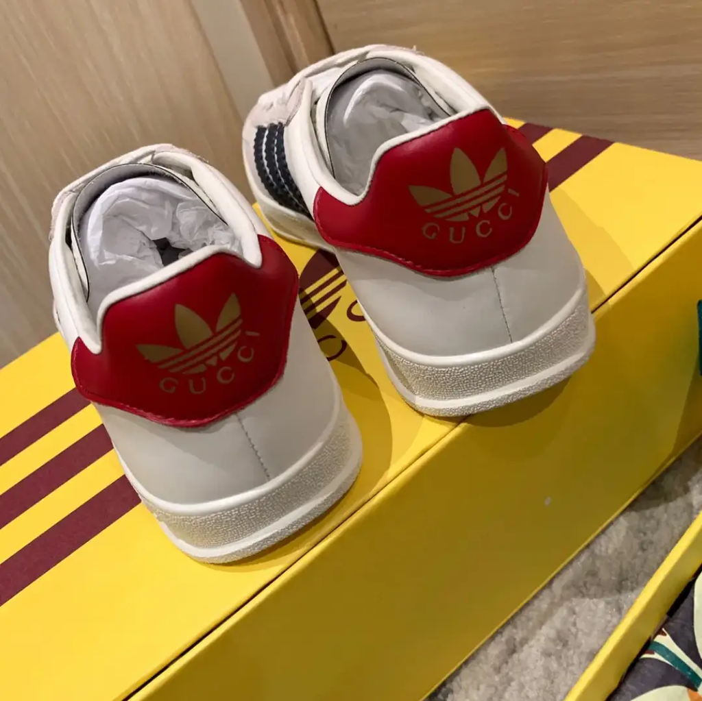 GG x AD Gazelle ‘White’ Shoes Sneakers by Air Jordan