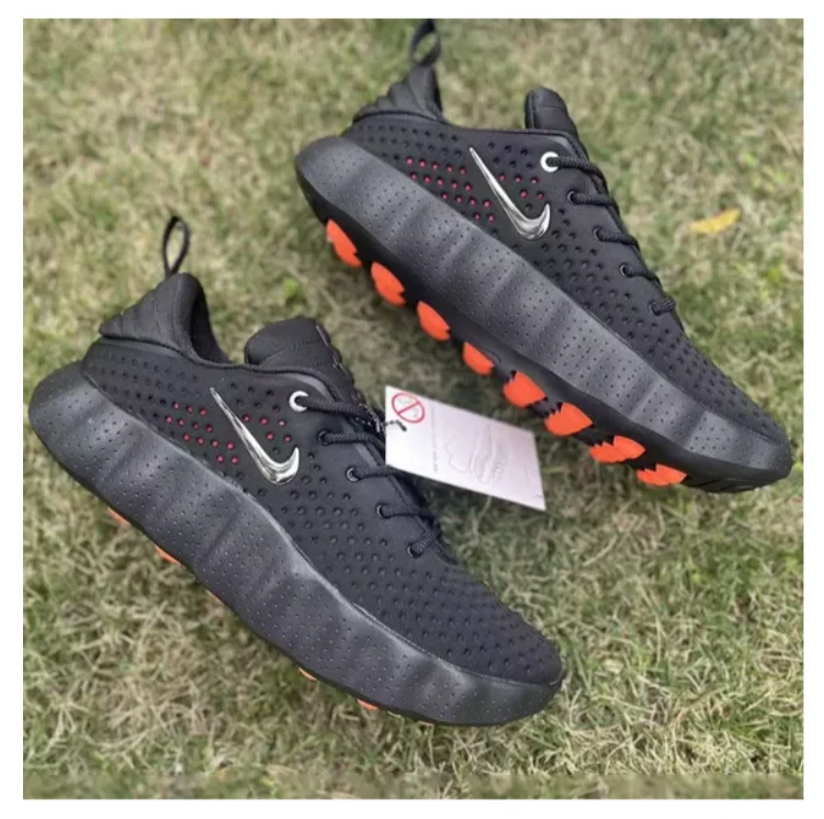 NK Mind 002 Black Hyper Crimson Shoes Sneakers by Air Jordan
