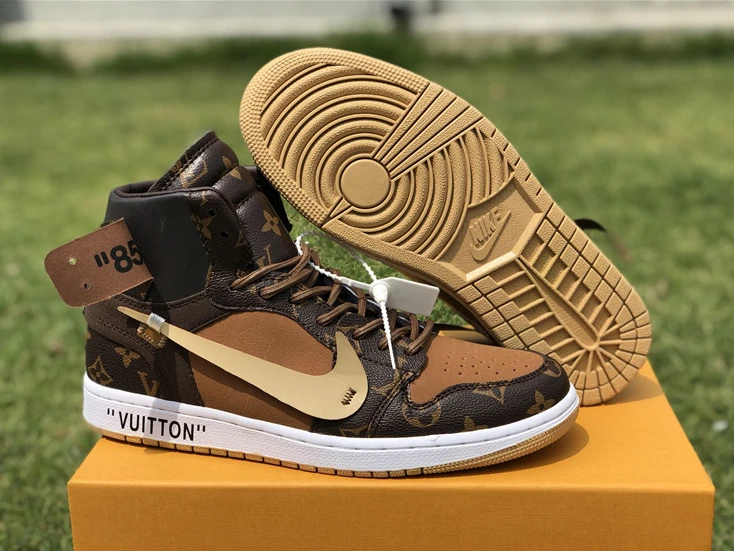 Louis Vuitton x Off-White x Air Jordan 1 Retro High by Air Jordan