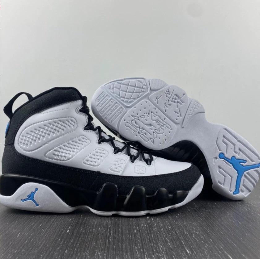 Air Jordan 9 Black University Blue Shoes Sneakers by Air Jordan