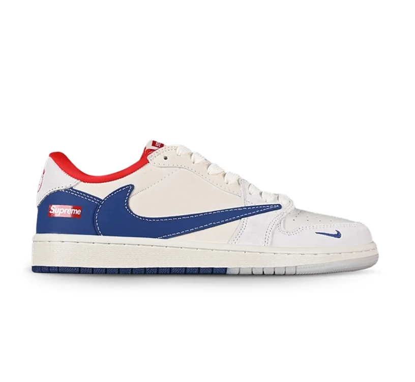 Air Jordan 1 x Travis Scott x Supreme Shoes Sneakers by Air Jordan