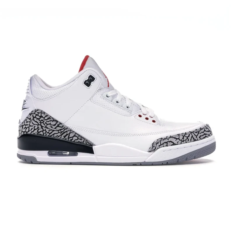 Air Jordan 3 Retro White Cement ’88 Dunk Contest Shoes Sneakers by Air Jordan