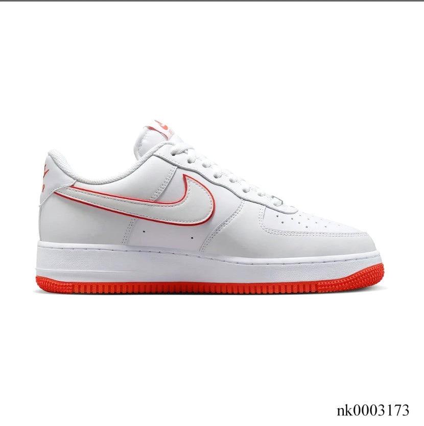 Air Force 1 Low White Picante Red Shoes Sneakers by Air Jordan