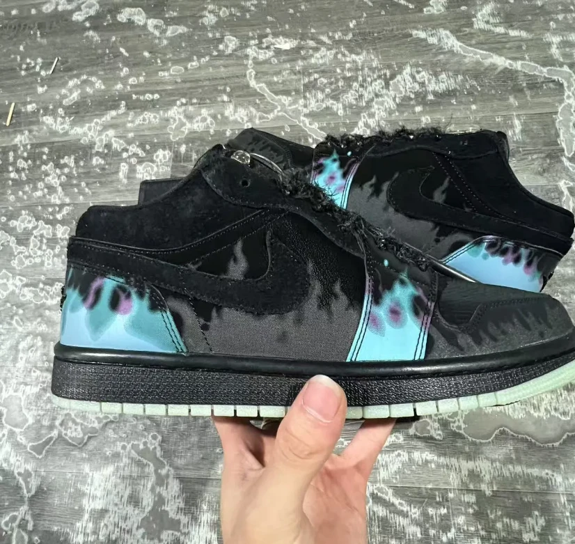 Air Jordan 1 Low Fortune Fly Shoes Sneakers by Air Jordan