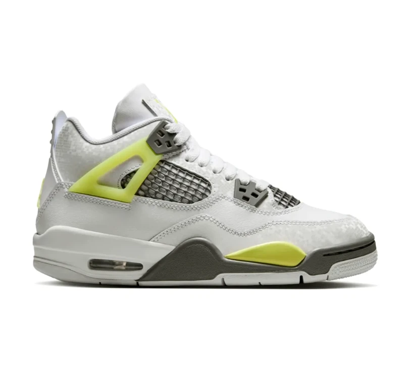 Air Jordan 4 Light Lemon Twist Shoes Sneakers by Air Jordan