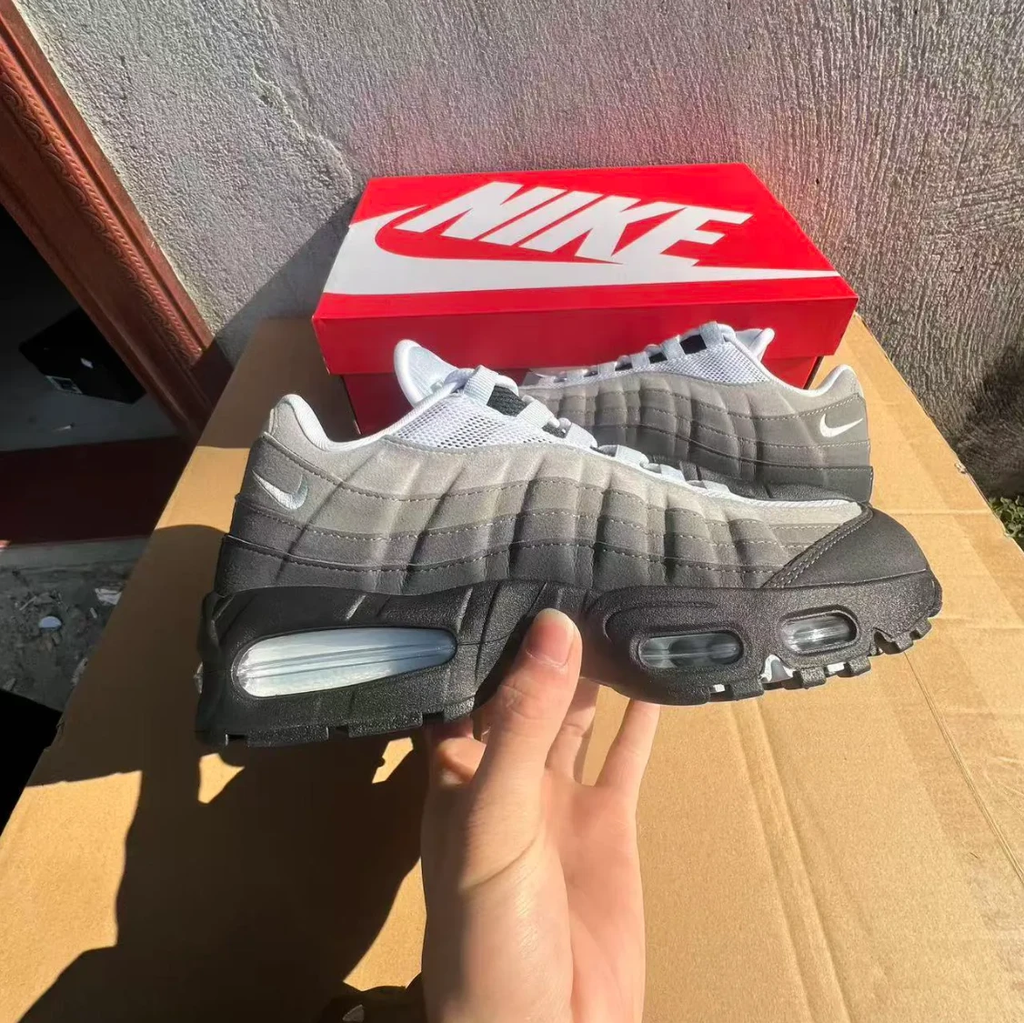 Air Jordan 95 OG Big Bubble Blue Tint Shoes Sneakers by Air Jordan