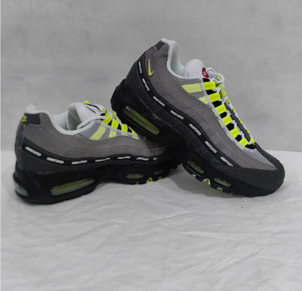 Undefeated x AM 95 Geo NYC Neon Shoes Sneakers by Air Jordan