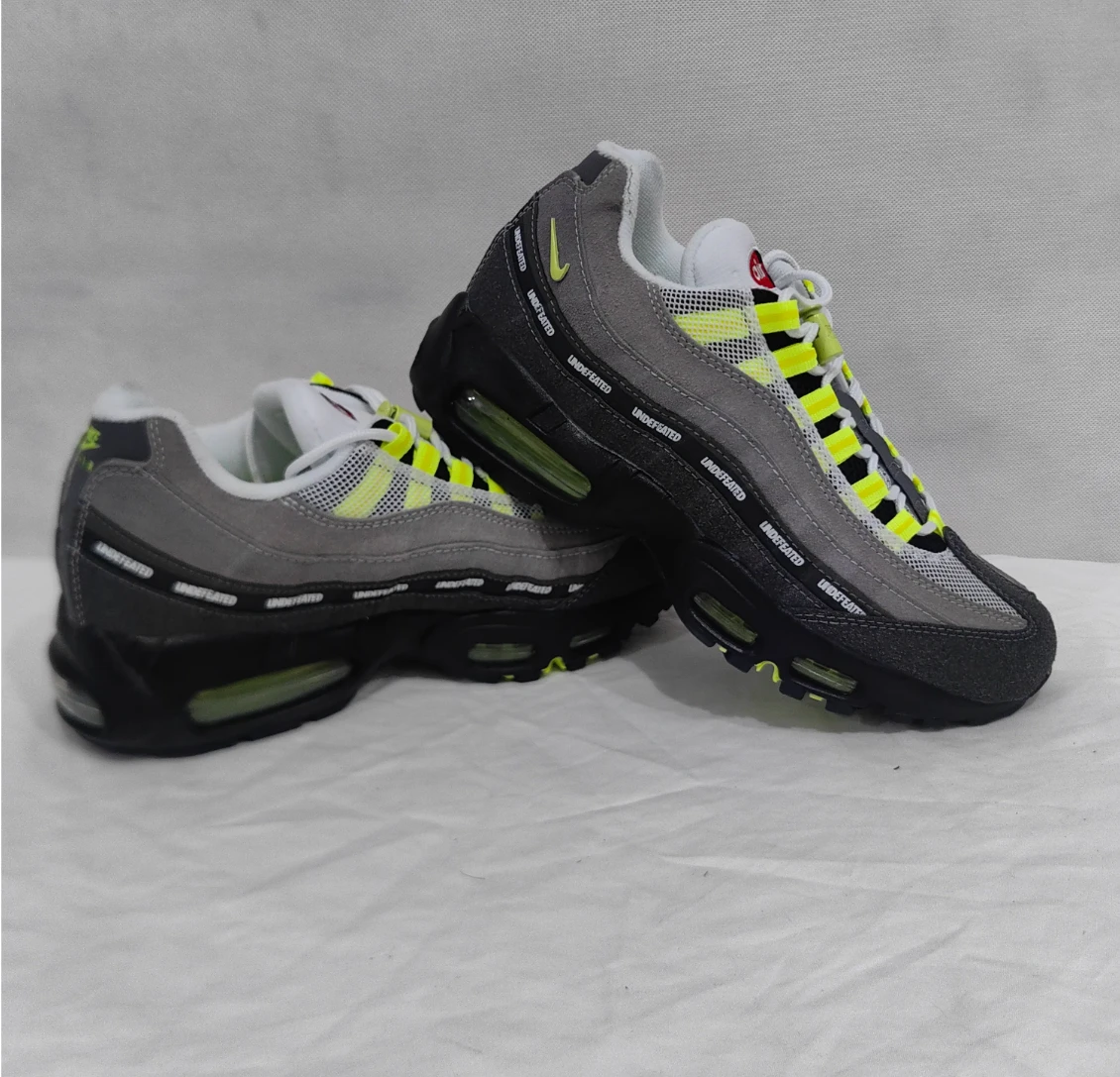 Undefeated x AM 95 Geo NYC Neon Shoes Sneakers by Air Jordan