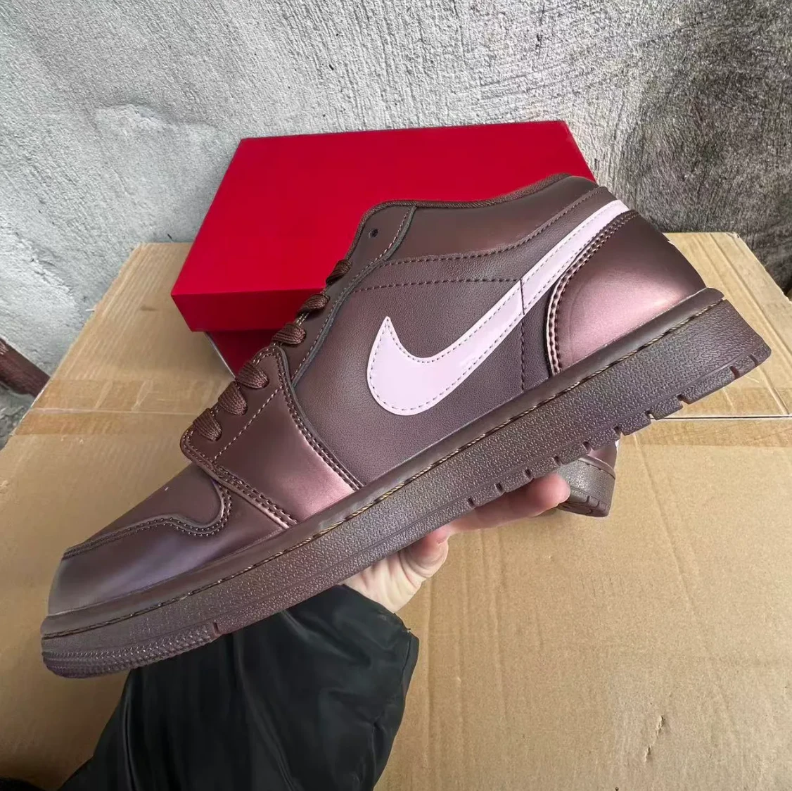 Air Jordan 1 Low ‘Chocolate Valentine’s Day’ Shoes Sneakers by Air Jordan