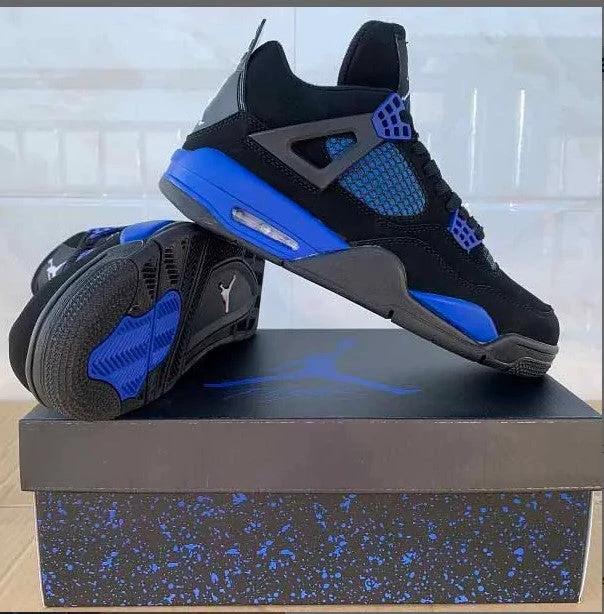 Air Jordan 4 Retro Game Royal Shoes Sneakers by Air Jordan