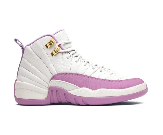 Air Jordan 12 White Pink Shoes Sneakers by Air Jordan