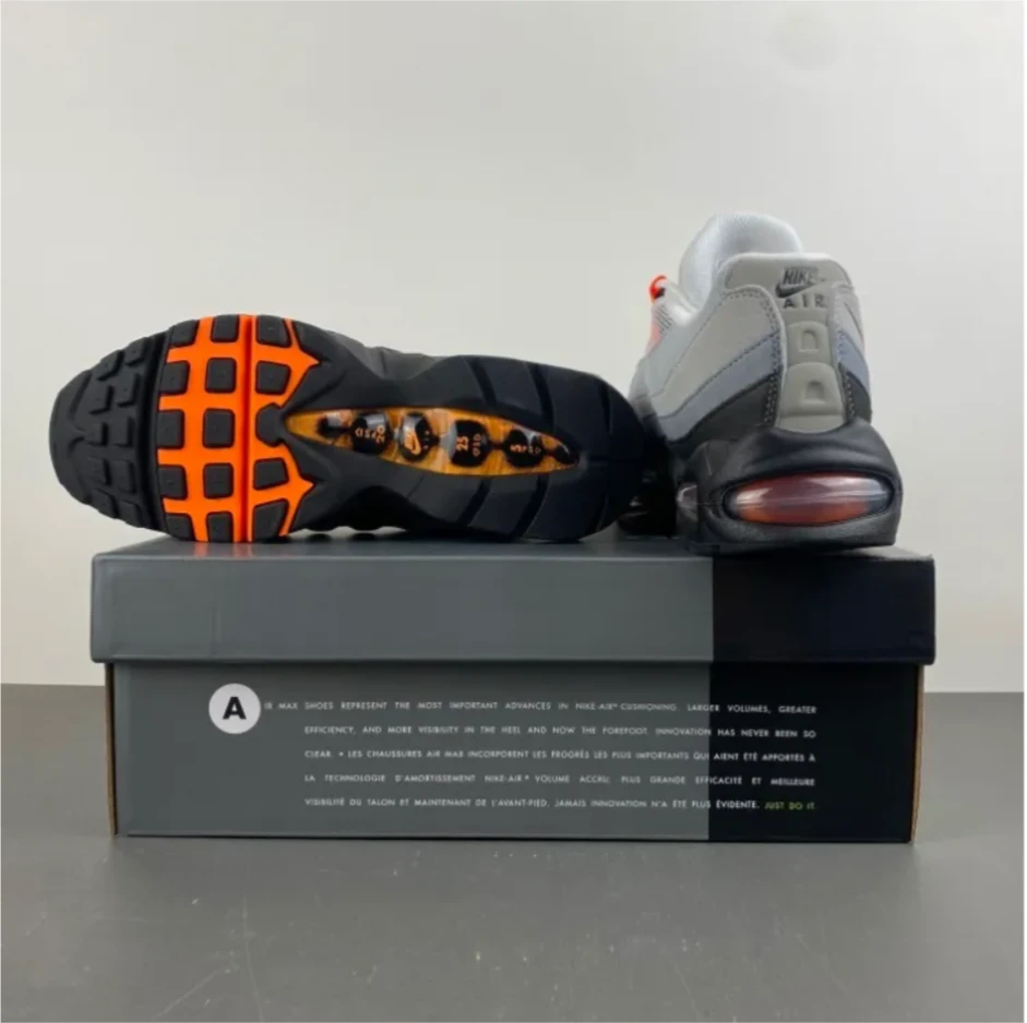 Air Max 95 OG Bright Mandarin Shoes Sneakers by Air Jordan