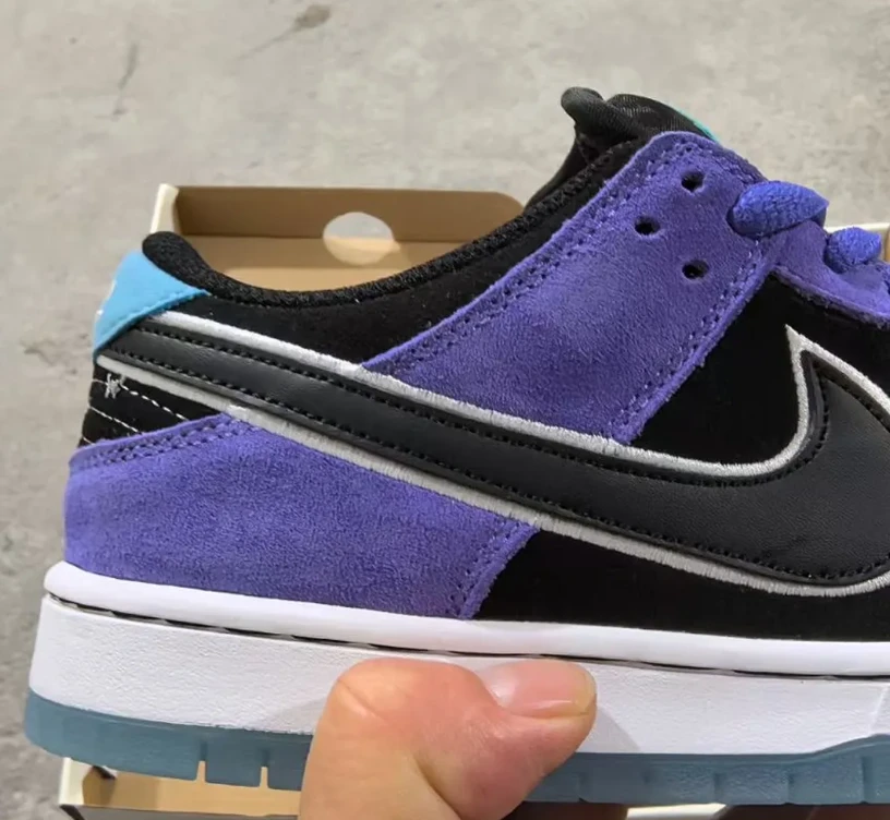Hayley Wilson x SB Dunk Low Court Purple Shoes Sneakers by Air Jordan
