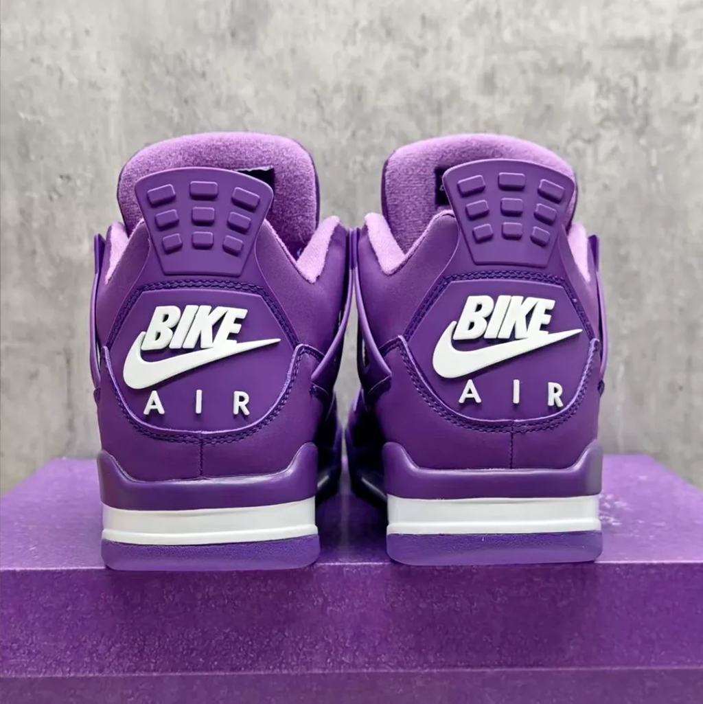 Nigel Sylvester x Air Jordan 4 Purple Shoes Sneakers by Air Jordan