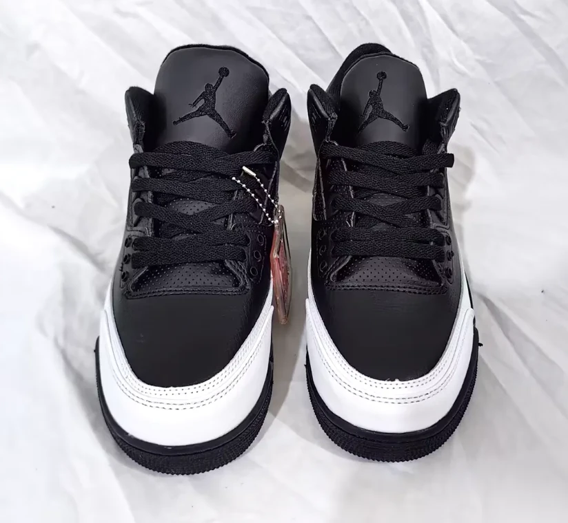 Fragment x AJ 3 Black White Sample Shoes Sneakers by Air Jordan
