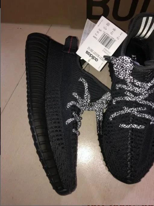 Yeezy Boost 350 V2 Black (Non-Reflective) Shoes Sneakers by Air Jordan