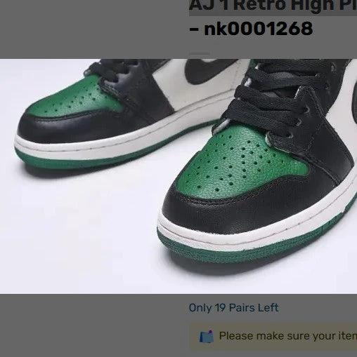 Air Jordan 1 Retro High Pine Green Shoes Sneakers by Air Jordan