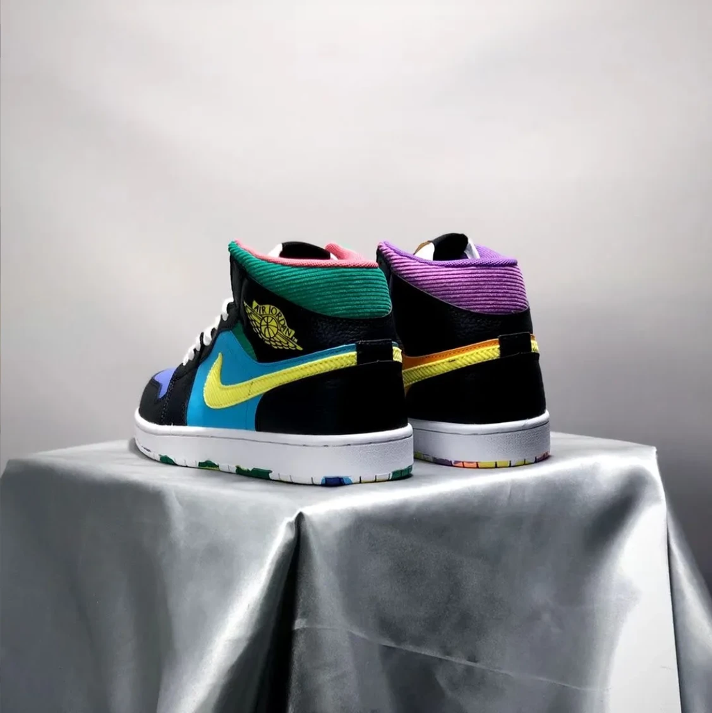 Air Jordan 1 Mid Six Championships Shoes Sneakers by Air Jordan