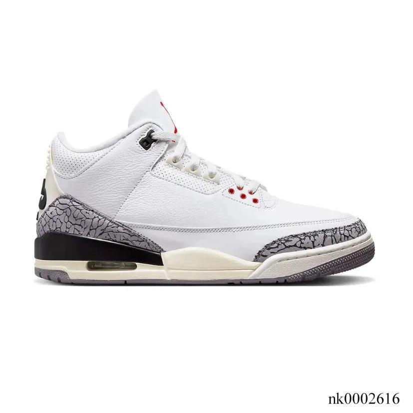 Air Jordan 3 Retro White Cement Reimagined Shoes Sneakers by Air Jordan