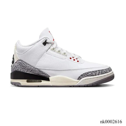 Air Jordan 3 Retro White Cement Reimagined Shoes Sneakers by Air Jordan