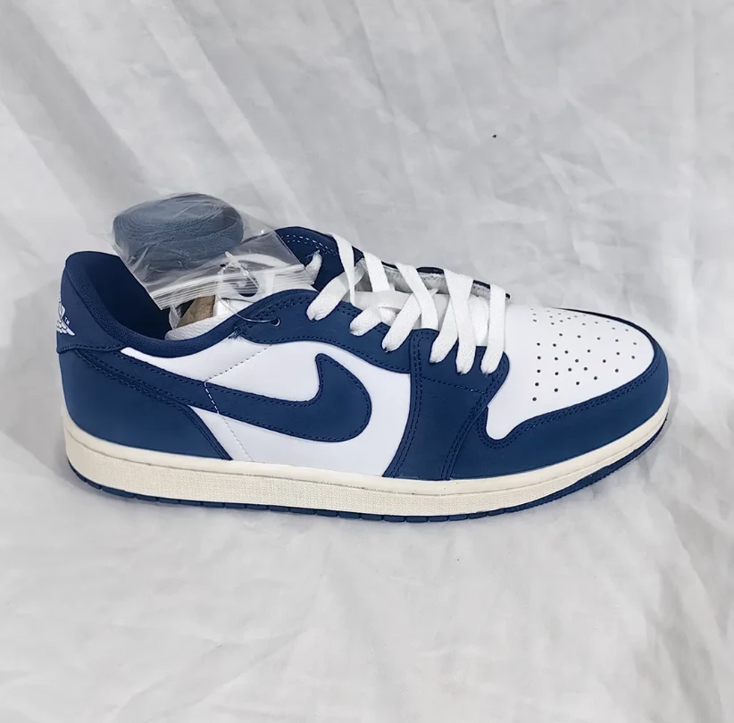 Air Jordan 1 Low OG Storm Blue Shoes Sneakers by Air Jordan