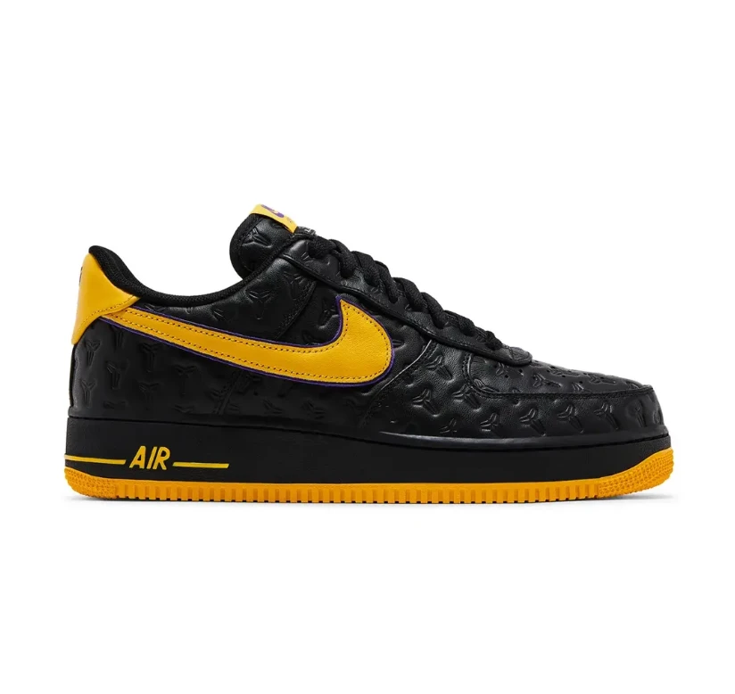 Kobe Bryant x AF 1 Low Lakers Away Shoes Sneakers by Air Jordan