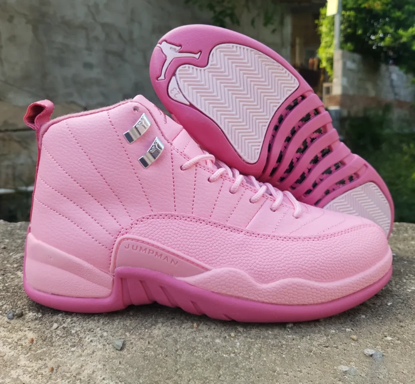 Air Jordan 12 Pearl Pink Shoes Sneakers by Air Jordan