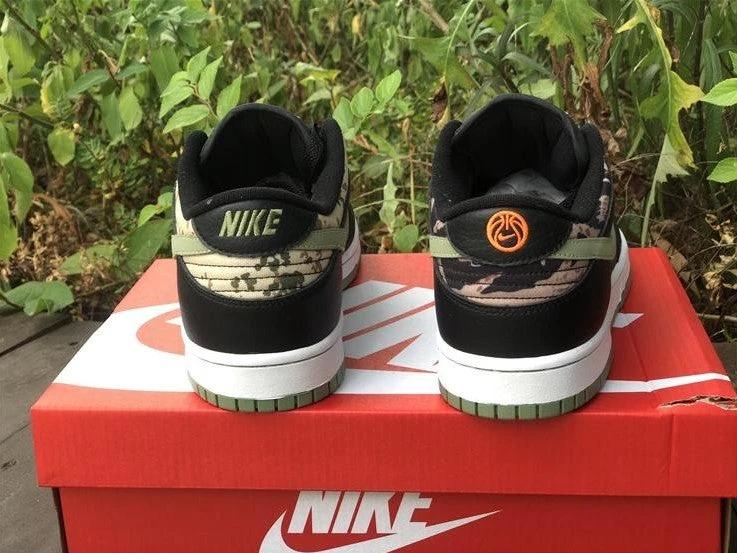 Dunk Low Crazy Camo Shoes Sneakers by Air Jordan