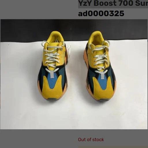 Yeezy Boost 700 Sun Yellow Shoes Sneakers by Air Jordan
