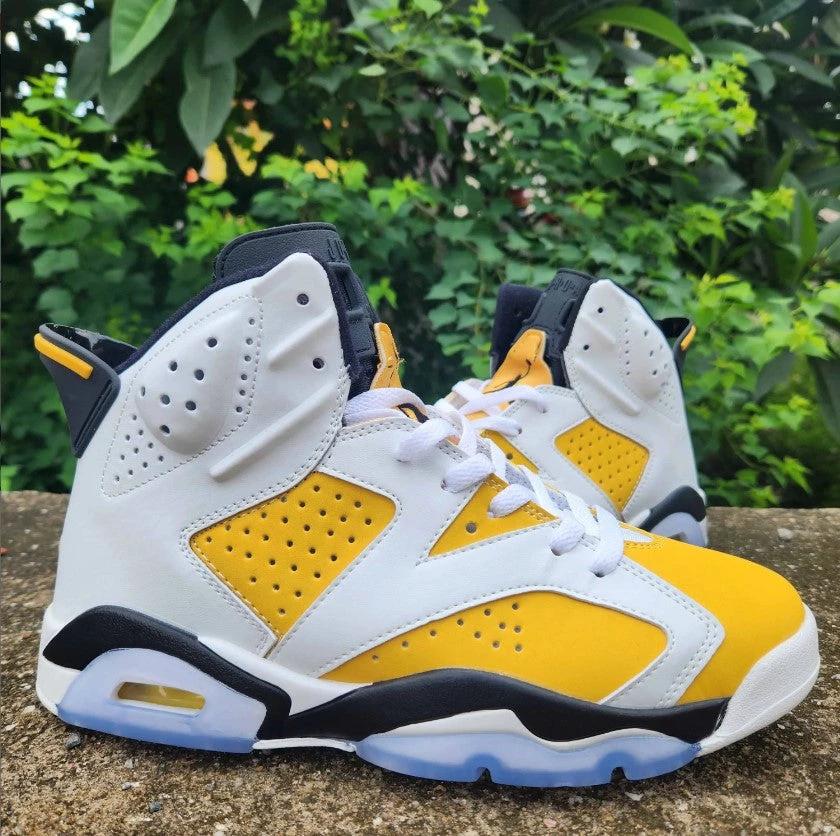 Air Jordan 6 Yellow Ochre Shoes Sneakers by Air Jordan