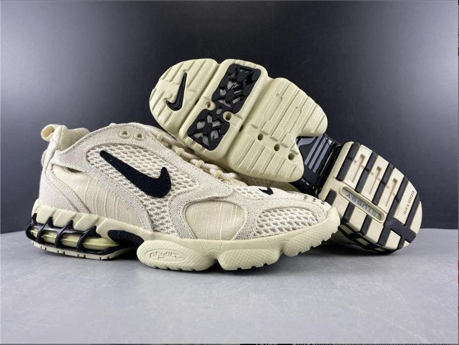 Air Zoom Spiridon Cage 2 Stussy Pure Platinum Shoes Sneakers by Air Jordan