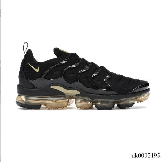 Air Jordan Vapor Max Plus Black Metallic Gold Shoes Sneakers by Air Jordan