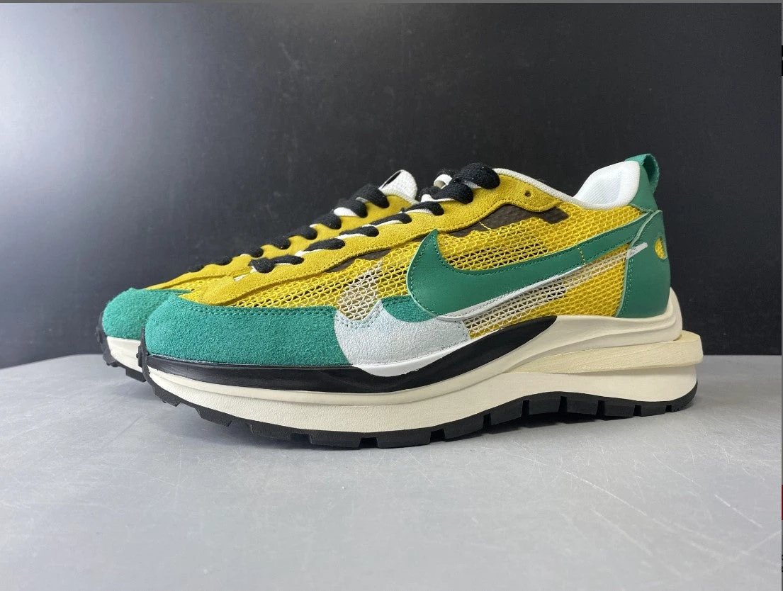 Sacai x Pegasua Vaporfly Yellow Green Shoes Sneakers by Air Jordan
