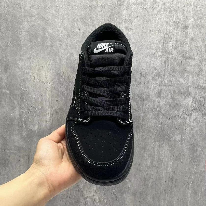 Travis Scott x Air Jordan 1 Low Black Phantom Shoes Sneakers by Air Jordan