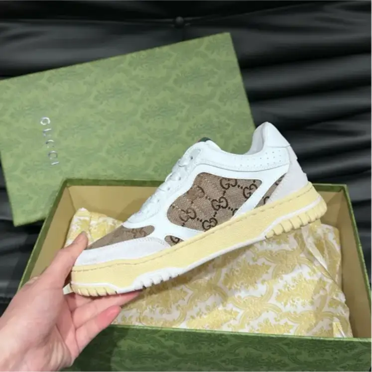 GG Re-Web Sneaker ‘GG Canvas – White Beige’ Shoes Sneakers by Air Jordan