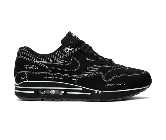 AM 1 Tinker Sketch To Self – Black Shoes Sneakers by Air Jordan