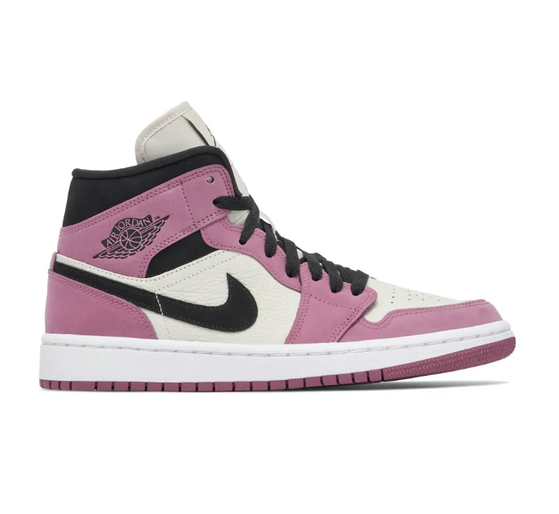 Air Jordan 1 Mid SE “Light Berry” Shoes Sneakers by Air Jordan