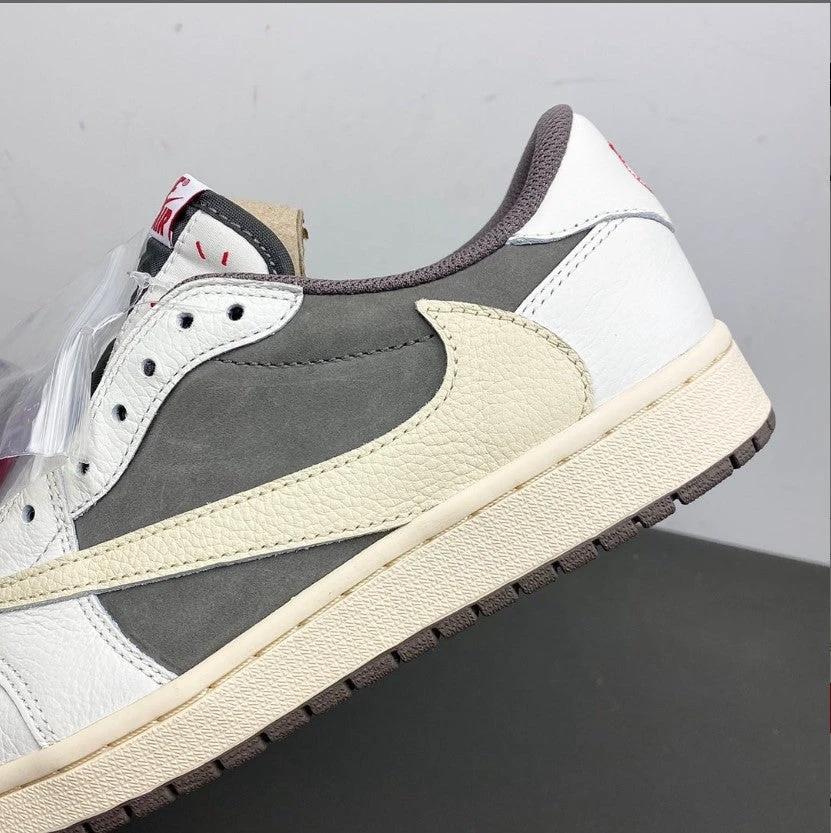 Travis Scott x Air Jordan 1 Low OG Reverse Mocha Shoes Sneakers by Air Jordan