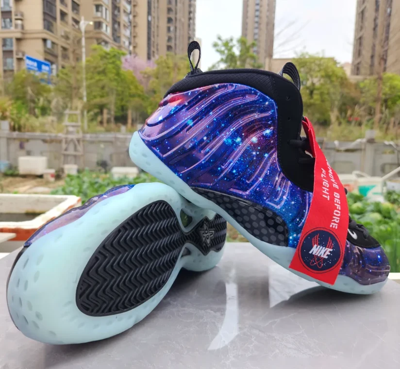 Air Foamposite One Galaxy Shoes Sneakers by Air Jordan