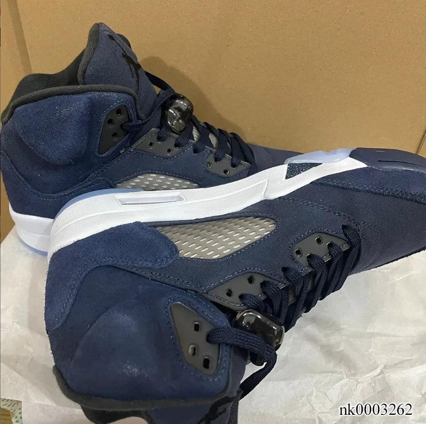 Air Jordan 5 Midnight Navy Shoes Sneakers by Air Jordan