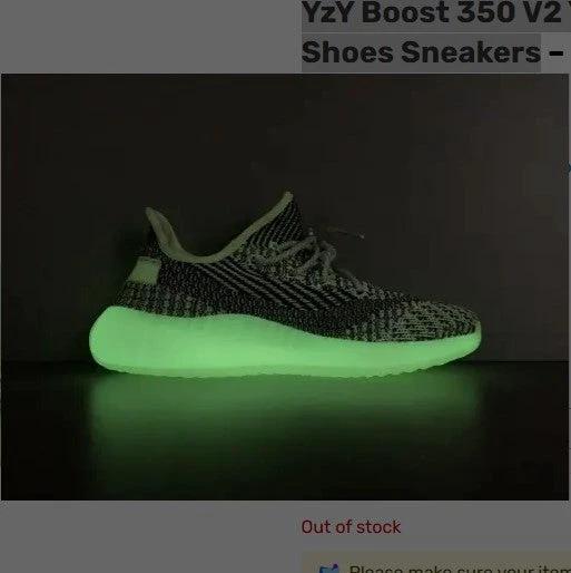 Yeezy Boost 350 V2 Yeezreel (Reflective) Shoes Sneakers by Air Jordan