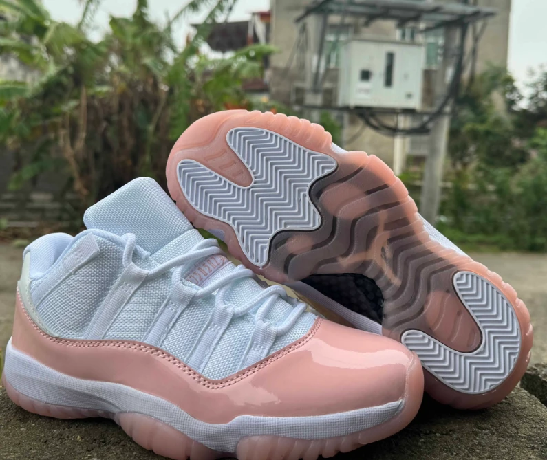 AJ 11 Low Legend Pink Shoes Sneakers by Air Jordan