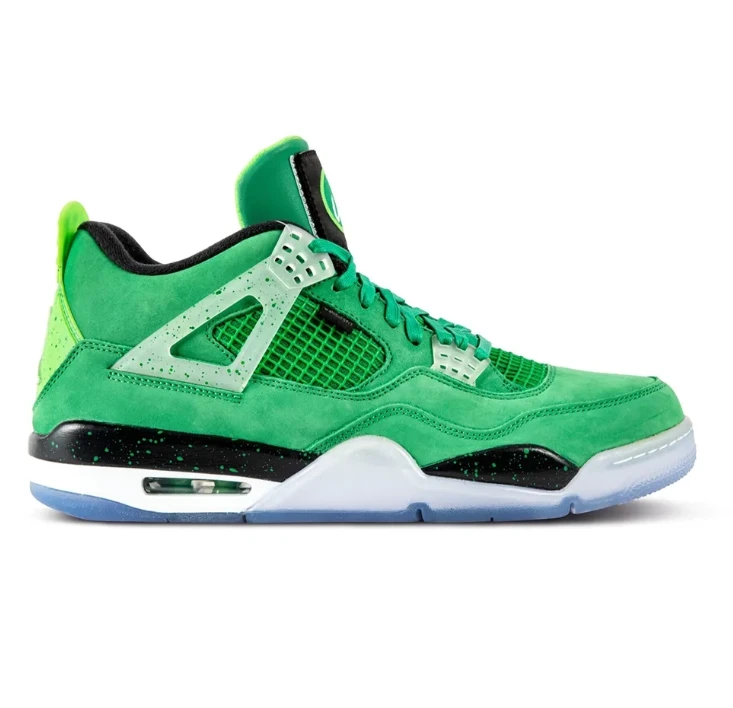 Air Jordan 4 Wahlburgers PE Shoes Sneakers by Air Jordan