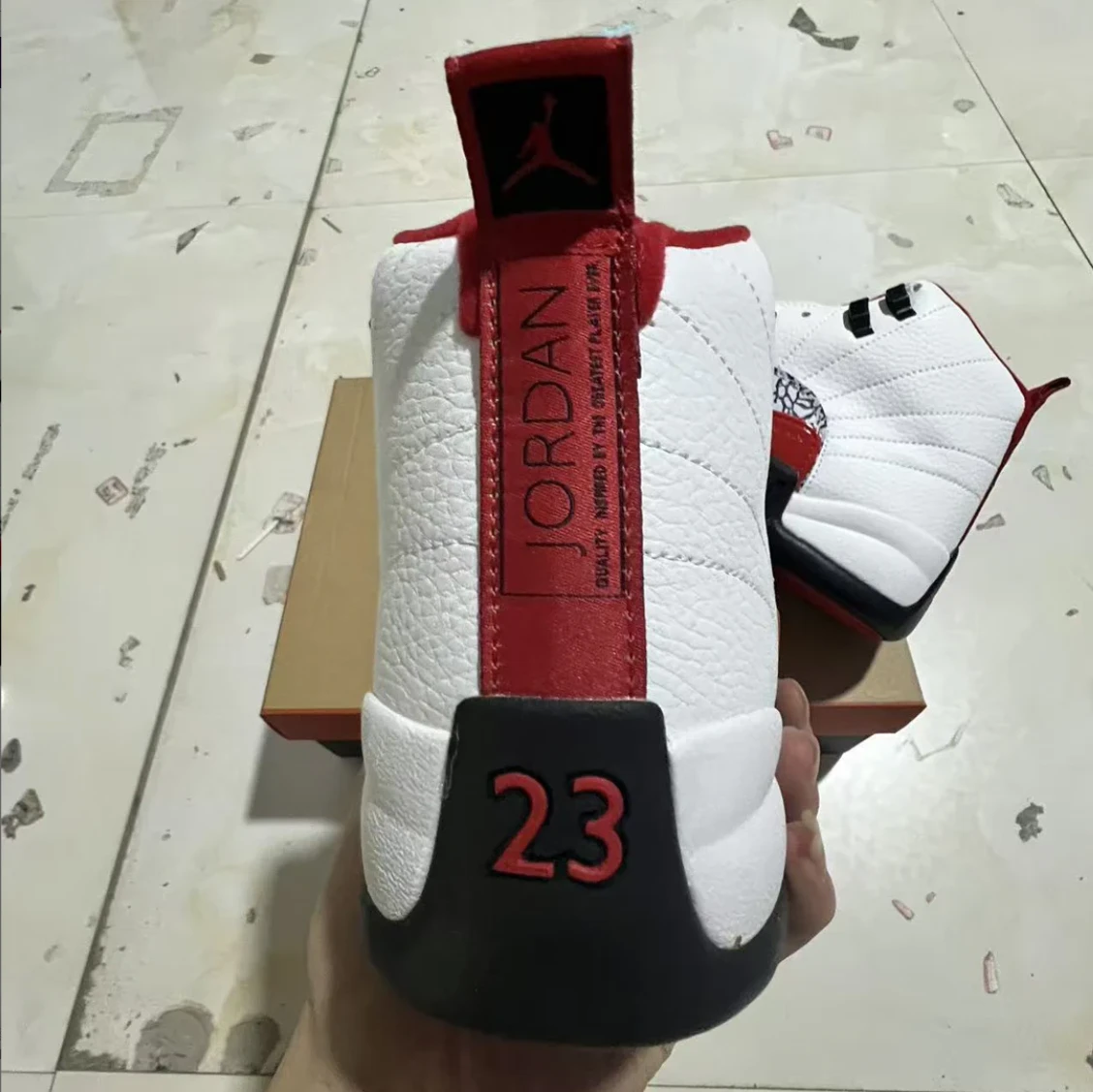 Air Jordan 12 Elephant Print Shoes Sneakers by Air Jordan