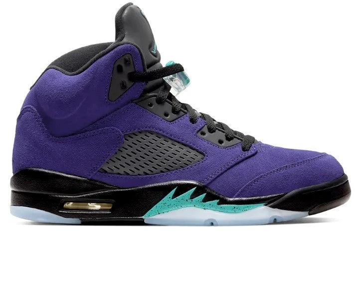 Air Jordan 5 Retro Alternate Grape Shoes Sneakers by Air Jordan