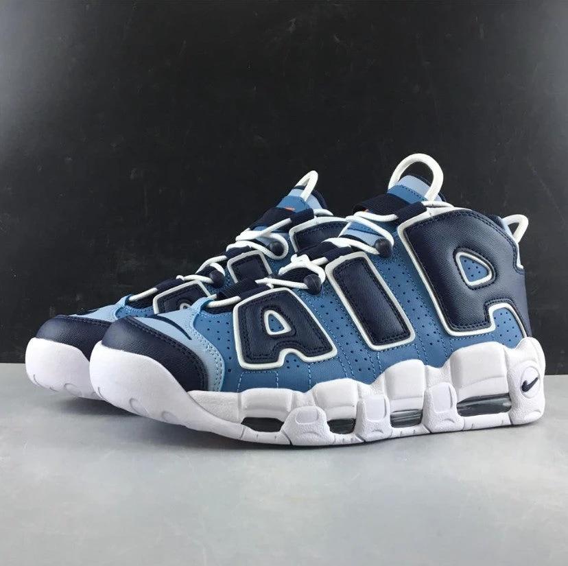 Air More Uptempo 96 Denim Shoes Sneakers by Air Jordan